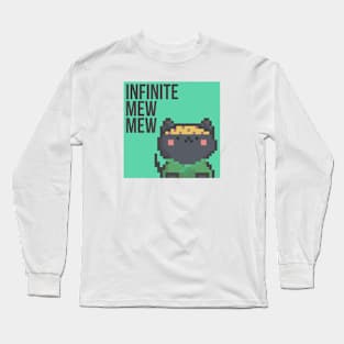 Pixel Cat 014 Long Sleeve T-Shirt